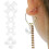 4000Pièces Stops Boucles D'oreilles Blancs Silicone Usage 11