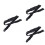 3Pcs Strong Nylon Carrying Straps Black with Ergonomic Shoulder Pad 6