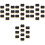 40Ensembles Ardoises Miniatures Pied Bois Multicolores Décoratives 4