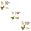3Ensembles Broches Cartoon Colorées En Pour Accrocheuses 9