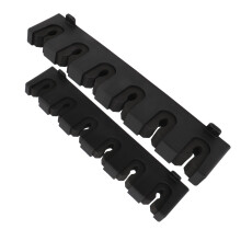 Horizontal Fishing Rod Rack Wall Mount, 6 Rods, EVA Foam Grip