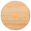 2Pcs Round Wood Seat Replacements for Bar Stools Light Yellow 2