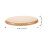 2Pcs Round Wood Seat Replacements for Bar Stools Light Yellow 9