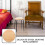 2Pcs Round Wood Seat Replacements for Bar Stools Light Yellow 11