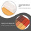 4pcs ornament set, clear gemstone home decor figurines 6