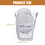 3Pcs Premium Polyester Baby Carrier Ergonomic Adjustable Hip Carrier 3
