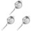 3Pcs Stainless Steel Juice Filter Spoon Silver for Cooking 2