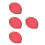 4Pcs Red Ceramic Strawberry Bowls Multiuse Snack Dessert Fruit Plates 10