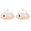 2Pcs Transparent Plastic Dome for Cake Food Display with Wood Base 3