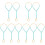 10Pièces Et Perles Multicolores Mode 4