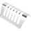 4Pcs Silver Kitchen Bread Rack Stainless Steel Reusable Toast Holder 2