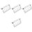 4Pcs Silver Kitchen Bread Rack Stainless Steel Reusable Toast Holder 5