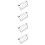 4Pcs Silver Kitchen Bread Rack Stainless Steel Reusable Toast Holder 9