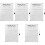 5Ensembles Tableau Effaçable Transparent Usage Maison 5