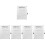 5Ensembles Tableau Effaçable Transparent Usage Maison 7