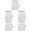 5Ensembles Tableau Effaçable Transparent Usage Maison 8