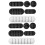36Pcs Cable Organizer Clips with Strong Adhesive for Cable Management 10