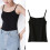 Spaghetti Strap Tank Top Black Free Size 40-65kg 1