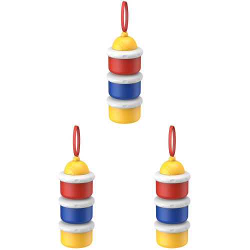 3Pièces Boîte À Empilable Étanche Pour Bébé 1