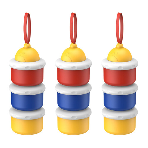 3Pièces Boîte À Empilable Étanche Pour Bébé 2