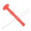 3Sets Silicone Finger Guard Red Bowstring Protector for Archery Use 3