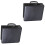 2Pcs Black Car Dvd Box Large Capacity 240 Cds Durable Storage Zipper 4