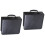 2Pcs Black Car Dvd Box Large Capacity 240 Cds Durable Storage Zipper 5