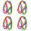4St Multi Kleuren Springtouwen Elastisch Speelgoed Buiten 4