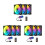 3Sets 12Cm St Koelventilator Rgb LED Met Controller Efficiënt En Kleur 9