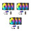 3Sets 12Cm St Koelventilator Rgb LED Met Controller Efficiënt En Kleur 11