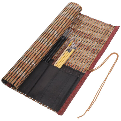 3Sets Portable Traditional Calligraphy Brush Set with Assorted Colors 1
