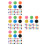 400Pcs Small Plastic Marbles for Game Counters and Color Sorting Play 5