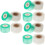 12Rolls Multi-Function Plant Tape PVC Film for Grafting and Budding 7