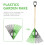 Hard Plastic Garden Rake Head for Efficient Leaf and Lawn Cleanup 8