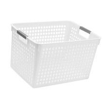 Plastic Storage Bin with Handle 30.5x21.5x17.5 cm