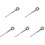 5Pièces Clé De Bouchon Argentée Aluminium Pour Baril Seau 4