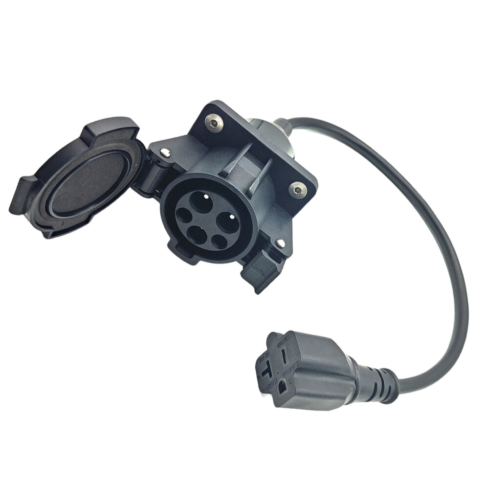 Ev Adapter Plug J1772 To Nema 5-15/5-20 With 35M Cable Easy To Durable 4586790913349