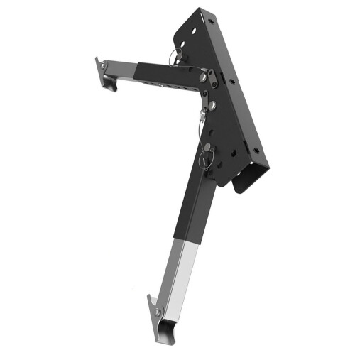 RV Experience With Heavy-Duty Foldable And Height Adjustable RV Step 1