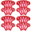 40Pièces Scoreboards Portables Pour Votes Jugements Simples 7