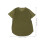 2Pièces T-Shirt V Courtes Coton Respirant Olive 2