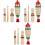 6Ensembles Instruments Guiro Percussion En Bois Pour Petits Musiciens 5
