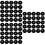 60Pcs Black Degradable Mulch Ring Tree Control Cloth for Garden 7