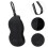 4Pièces Porte- De Golf Avec Mousqueton Silicone Noir Résistant 9