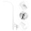 Bras Mobile Berceau Plastique Support Ajustable 11