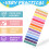 200Pièces Tablettes Stockage Ruban Washi Vert Usage 8