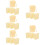 10Pièces Support Brosse Plastique Kaki Lavage Pinceaux Usage 11