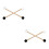 4Pièces Accessoires Bol Chantant Mallets Bois Multi Usage 11