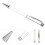 4Pièces Stylos À Bille Sublimation Plastique Multi Usage Bureau DIY 8