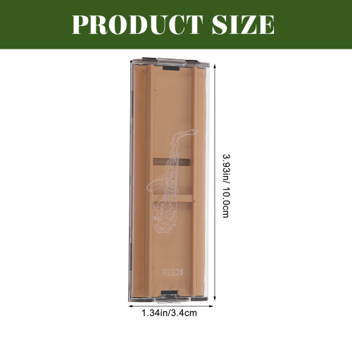 2Pièces Boîte De Rangement ABS Pour Anche D'oboe Pratique Et Compacte 1
