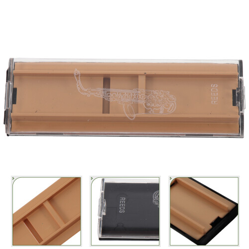 2Pièces Boîte De Rangement ABS Pour Anche D'oboe Pratique Et Compacte 2
